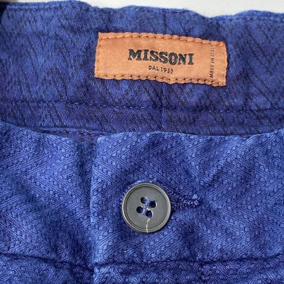 Missoni Men’s Textured Zig Zag Trousers - Picture 7 of 9